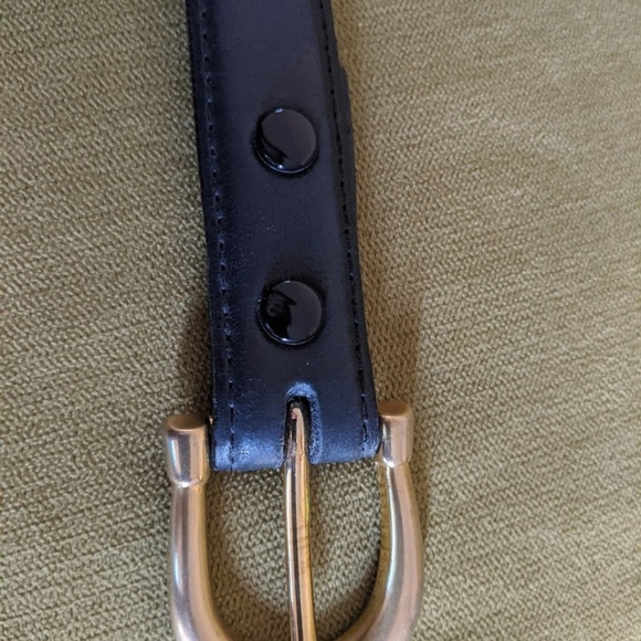 DEVONSHIRE CREAM Genuine Leather Belt RARE - Picture 2 of 4